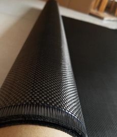 Plain Weave Carbon Fiber Woven Fabric Composite For Construction / Appearance