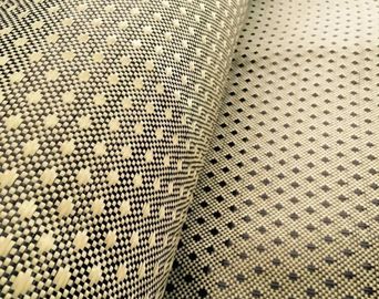 High strength Colored Carbon Kevlar Hybrid Cloth Carbon Aramid Jacquard Fabric