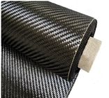 Black 3K 240g Carbon Fiber Fabric Twill Weave Light Weight For Car Decoration