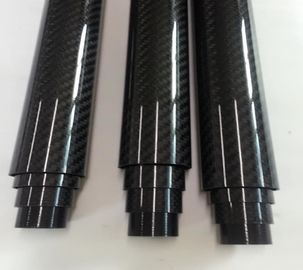 3K Twill Plain Carbon Fiber Round Tube High Strength Carbon Fiber Pipe