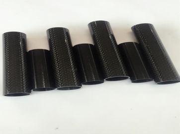 3K Twill Plain Carbon Fiber Round Tube High Strength Carbon Fiber Pipe