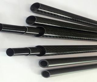 3K Twill Plain Carbon Fiber Round Tube High Strength Carbon Fiber Pipe