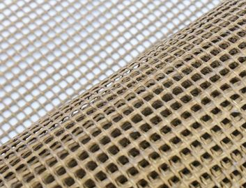 E Fiber Glass Heat Resistant  Tape Mesh Conveyor Belt Width 300mm Or 400mm