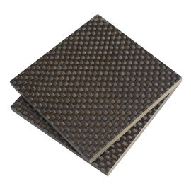 Drone Architecture Carbon Fiber Sheet 3K Twill Impact Resistant 0.2mm - 10mm