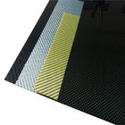 Carbon Fiber Sheet 3K Twill or Plain Colorful Kevlar Impact Resistant piece in different thickness