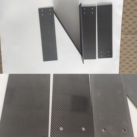 Rough finished 3mm Carbon Fiber panel 3K Twill for machine parts