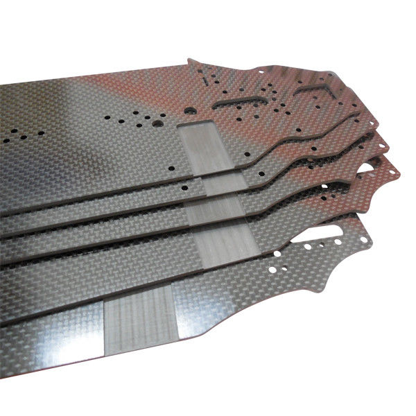 Different thickness Carbon Fiber Sheet 3K Plain Impact Resistant glossy or matte CNC cut piece